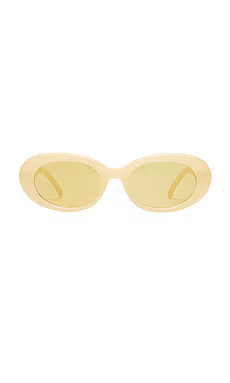 AIRE Epsilon Sunglasses in Chalk & Bisque Tint from Revolve.com | Revolve Clothing (Global)