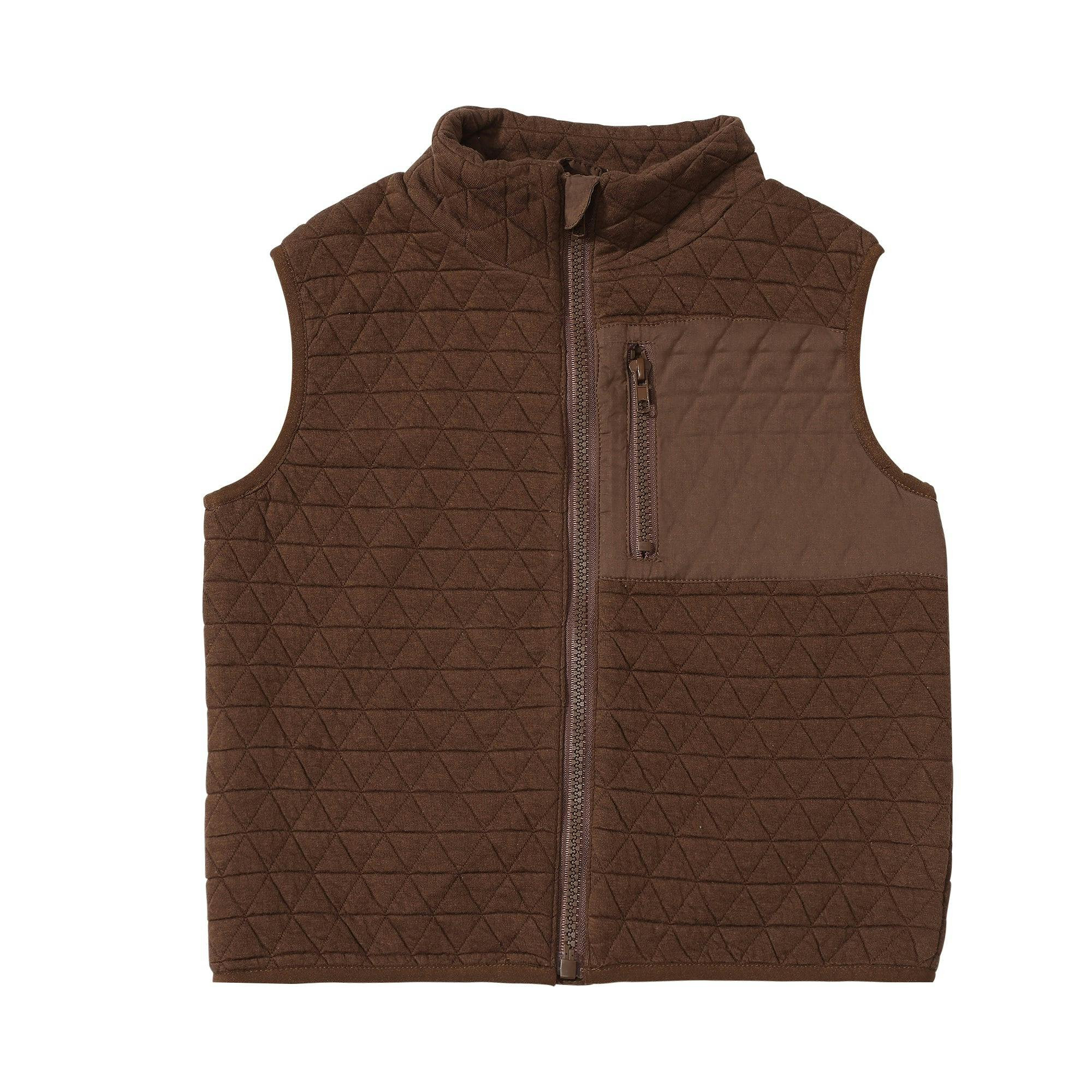 HUNTER Brown Vest | Maisonette