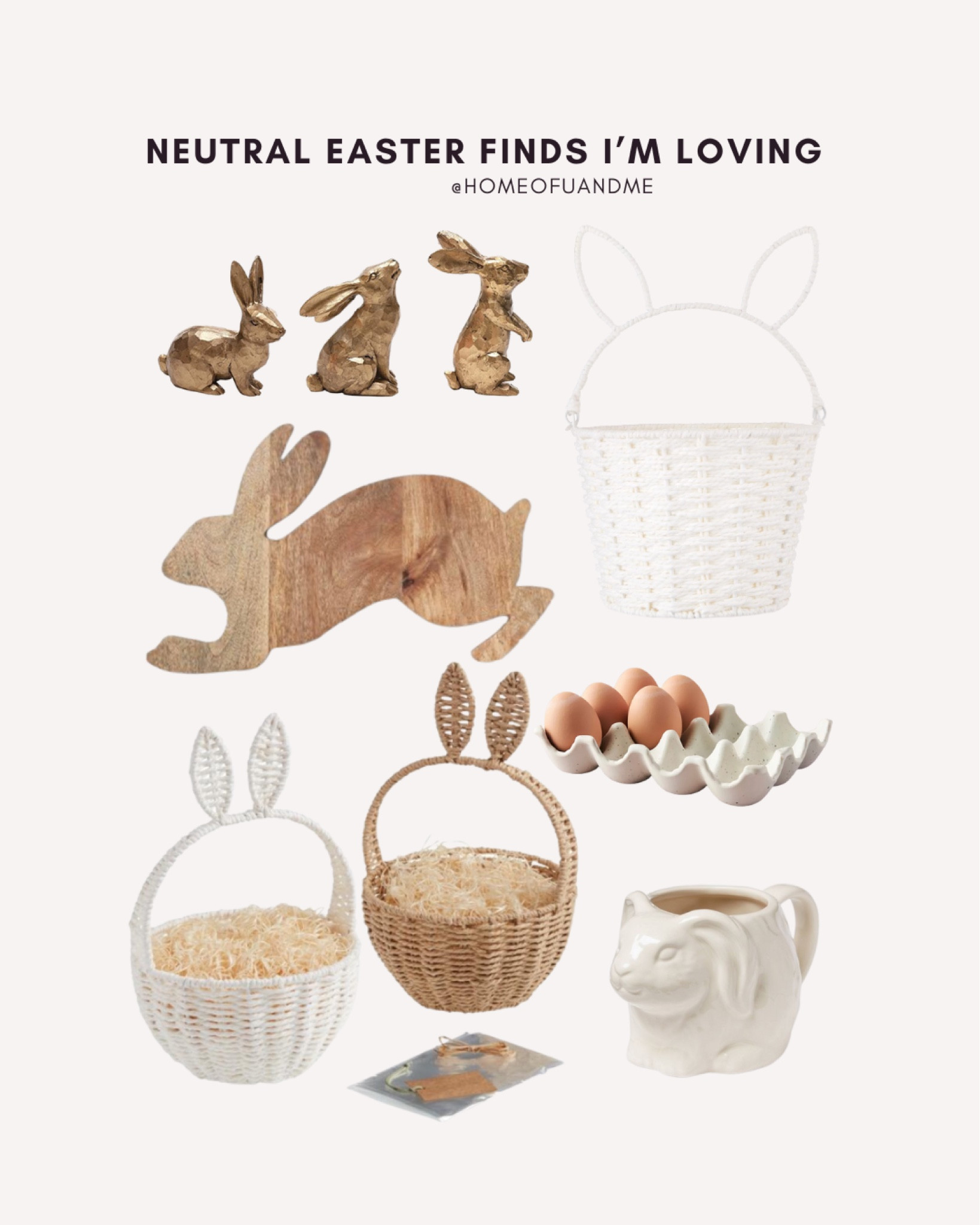 NEUTRAL EASTER FINDS #easter #easterbasket #easterbunny #targetfinds #springhome

#LTKkids #LTKhome #LTKSeasonal