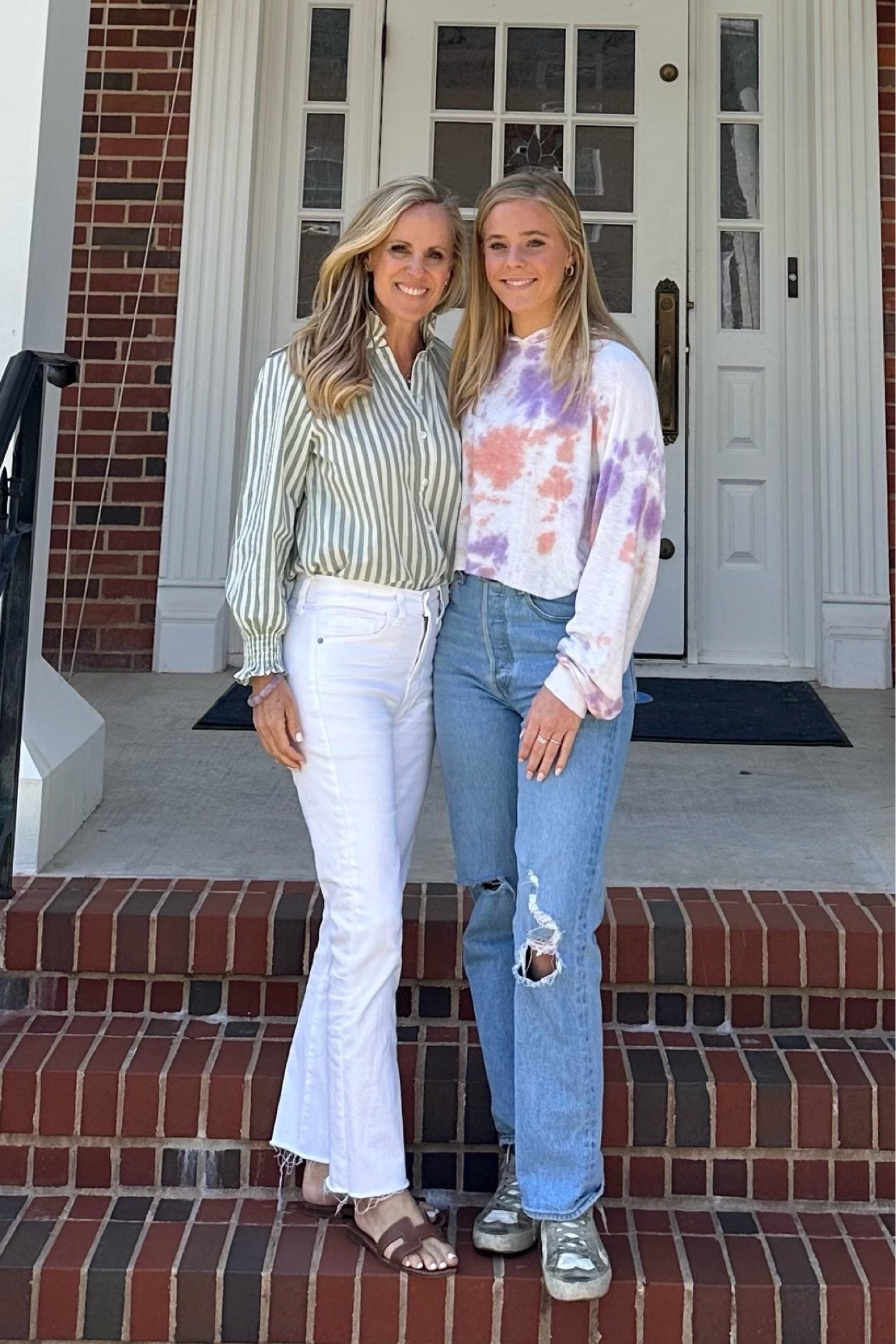 Love this spring look for moms weekend!
Veronica Beard sage and white Seersucker top
Veronica Beard ivory jeans 

#LTKSeasonal #LTKFind #LTKstyletip