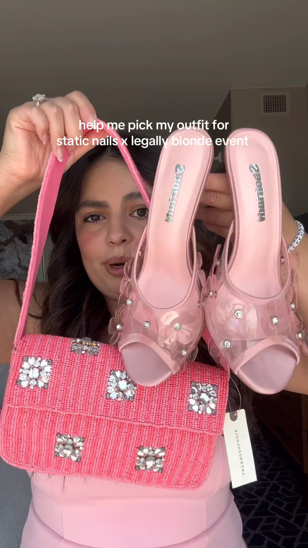 Legally blonde themed look. Pink purse, pink dress, magenta heels, bow heels, kitten heels , summer look 

#LTKSeasonal #LTKStyleTip #LTKPetite