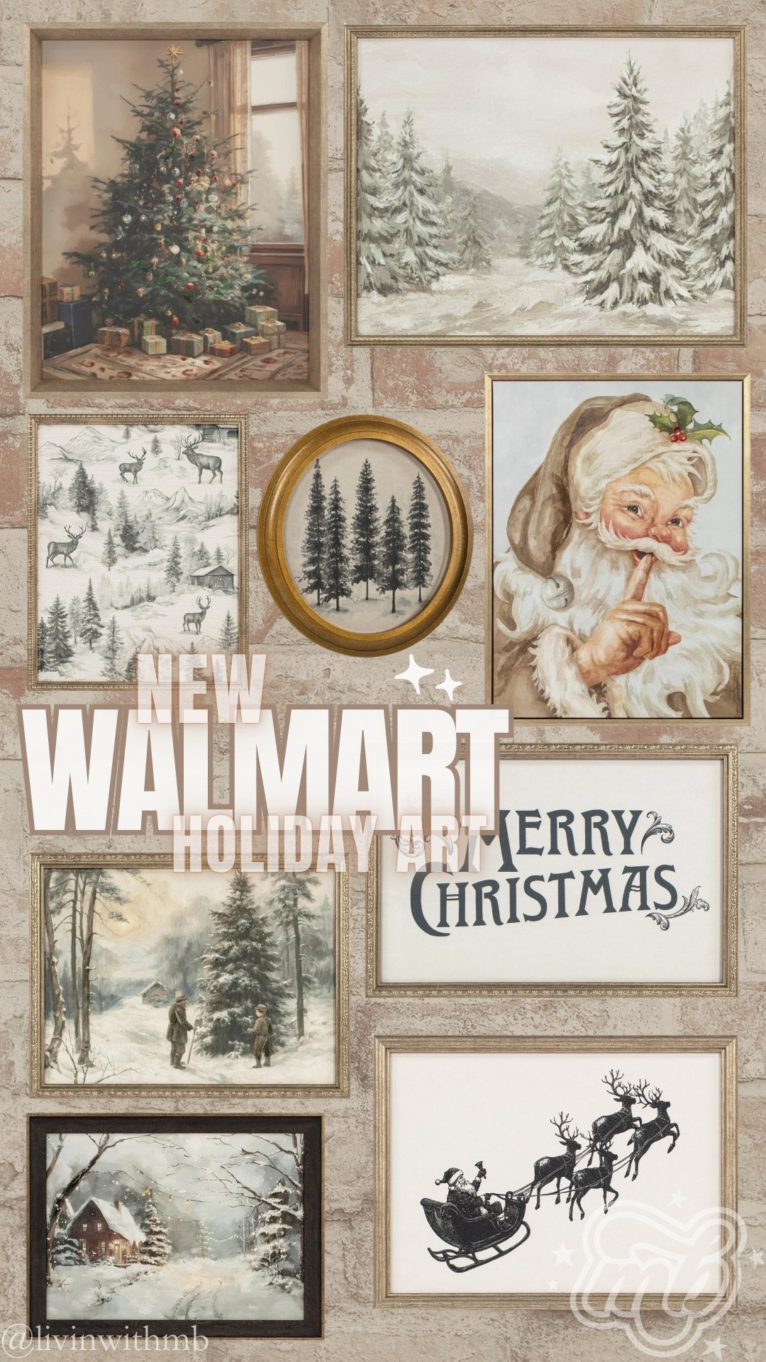 NEW holiday art from Walmart! 🫶🏼

#LTKHome #LTKSeasonal #LTKStyleTip