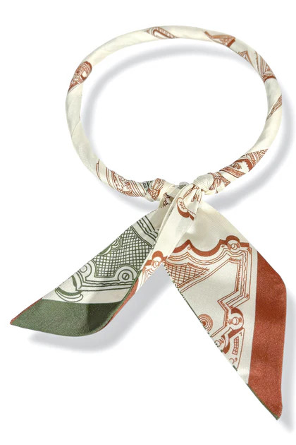 TWT\u00ae Alanna Ivory Multi Scarf Necklace | The Willow Tree
