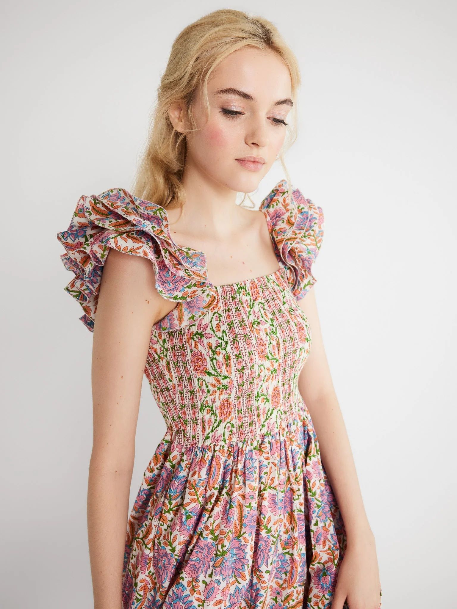 Shop Mille - Olympia Dress in Avignon Floral | Mille