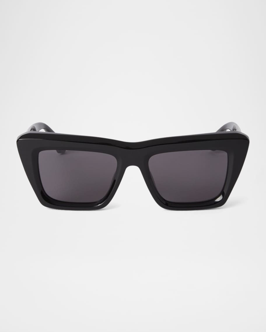 Off-White Men's Hampton Rectangle Acetate Sunglasses | Neiman Marcus