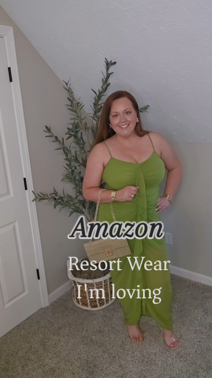 Amazon Resort Wear I'm Loving!!All fit true to size. I am 5ft6 185 lbs 38 DD and wearing a large in all.#vacationoutfits #resortwear #springdresses

#LTKootd #LTKSeasonal #LTKMidsize