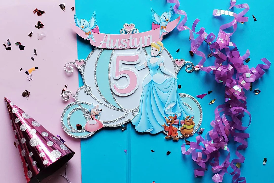 Cinderella Cake Topper - Etsy | Etsy (US)