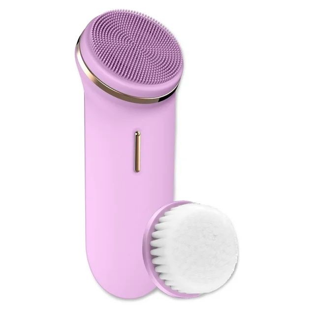 Jessica Simpson Rechargeable Sonic Facial Brush, 2 Brush Heads, 5 Speed Modes | Walmart (US)