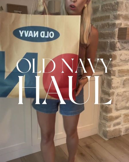 Old Navy Haul! I had to see what all of the hype was about! Grabbed a few outfits from old navy! Perfect for summer and the Fourth of July!

#LTKSaleAlert #LTKFindsUnder50 #LTKStyleTip