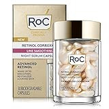 RoC Retinol Correxion Line Smoothing Night Retinol Serum, 30 Capsules | Amazon (US)