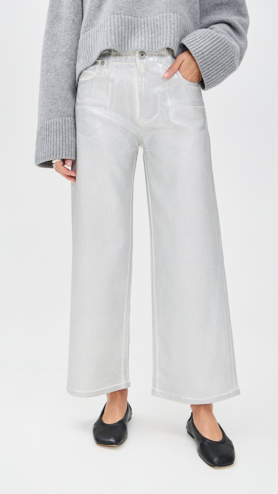 Saige Wide Leg Crop Jeans | Shopbop