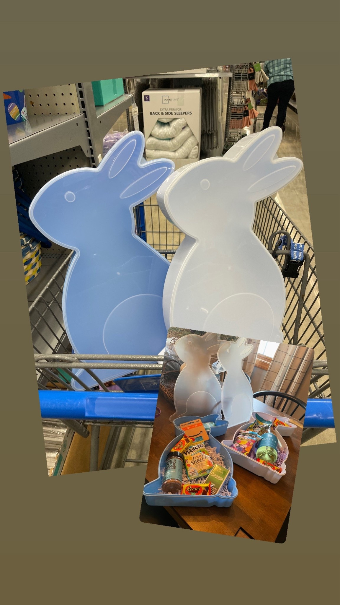 Judt snagged these adorable bunny containers today… love them instead of a basket 

#LTKSeasonal #LTKHome