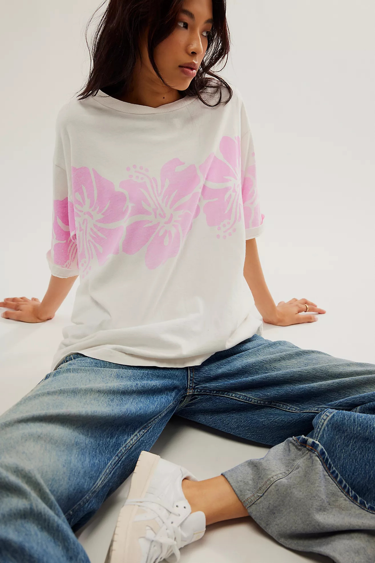 The Bureau Hibiscus Tee | Free People (Global - UK&FR Excluded)