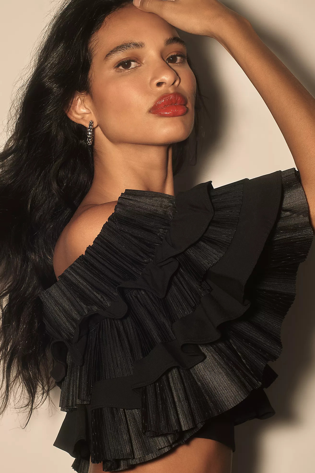 Acler Radford Off-The-Shoulder Ruffled Top | Anthropologie (US)