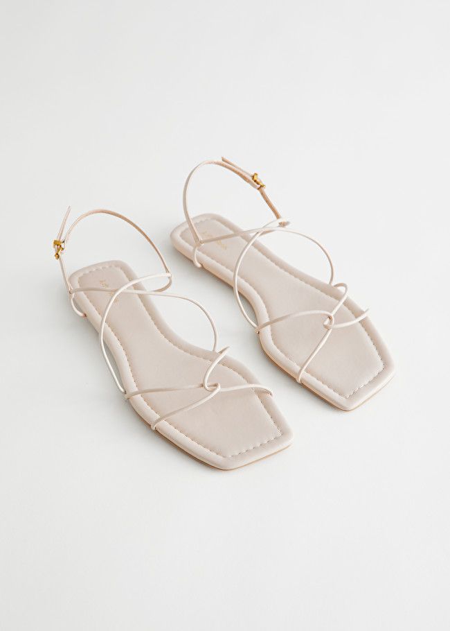 Squared Toe Leather Sandals | & Other Stories (EU + UK)