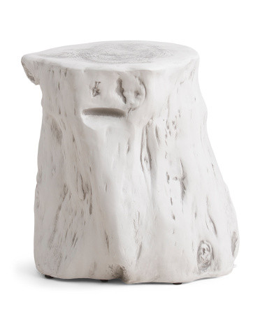 Antique Log Stool | TJ Maxx