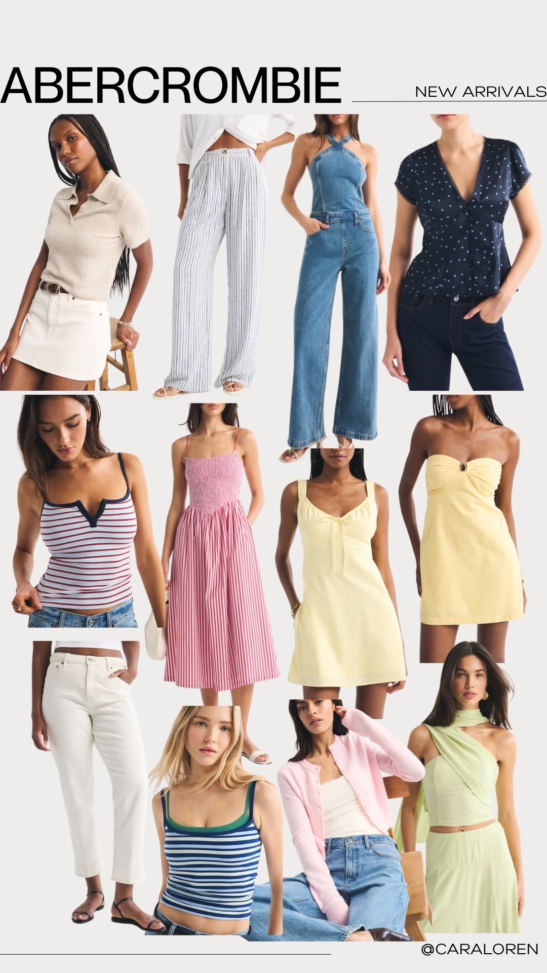 Abercrombie new arrival picks 💛 25% off everything when you copy the code above and use at checkout!

#LTKSpringSale #LTKootd #LTKgrwm