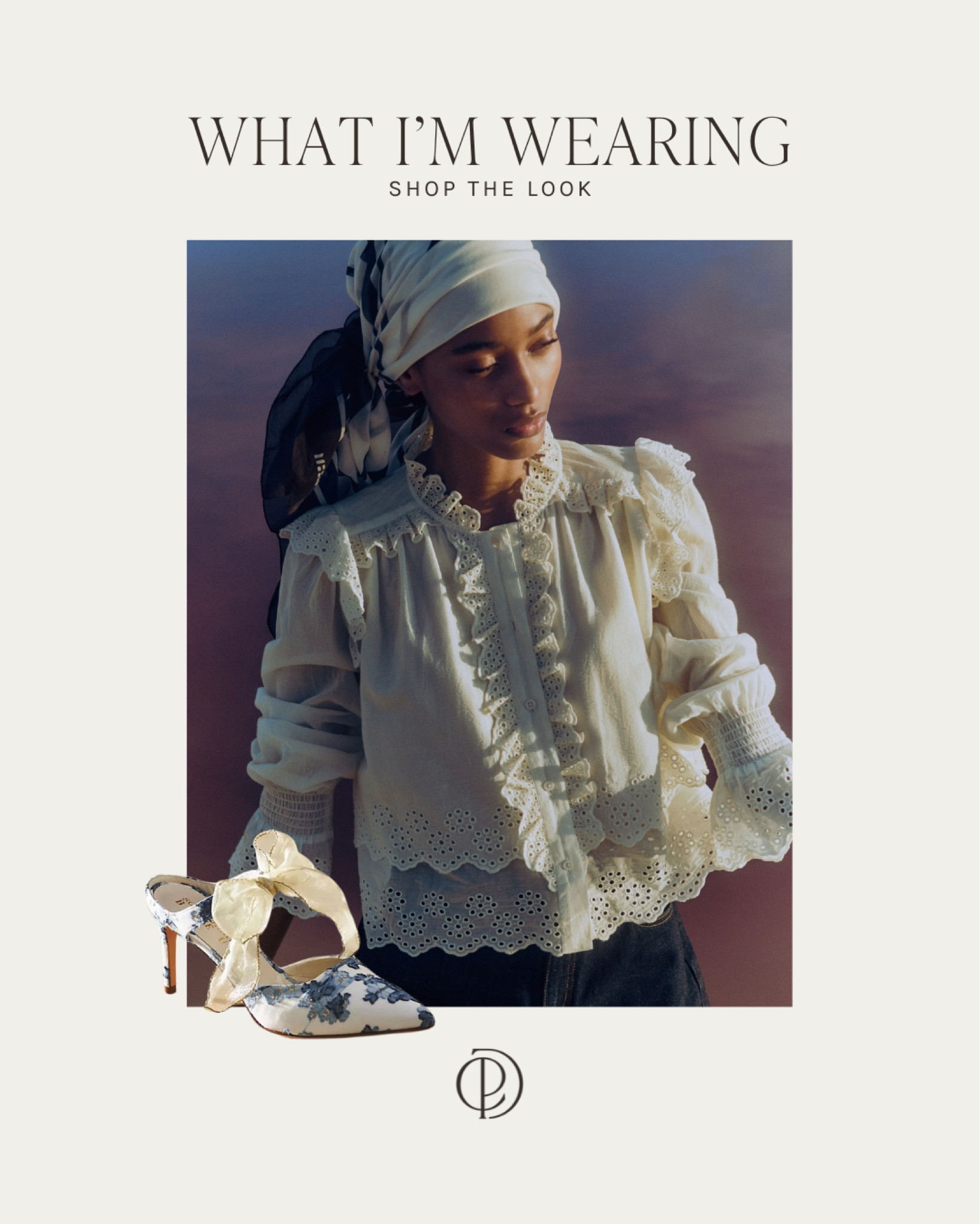 What I’m Wearing | ME+EM | Cotton Broderie | Ruffles | Cropped | Blouse | Traditional | Business Casual | White | Embroidery Lace | Dark Blue | Mules | Floral | High heels | Italy | Anthropologie 

#LTKshoes #LTKworkwear #LTKsummer