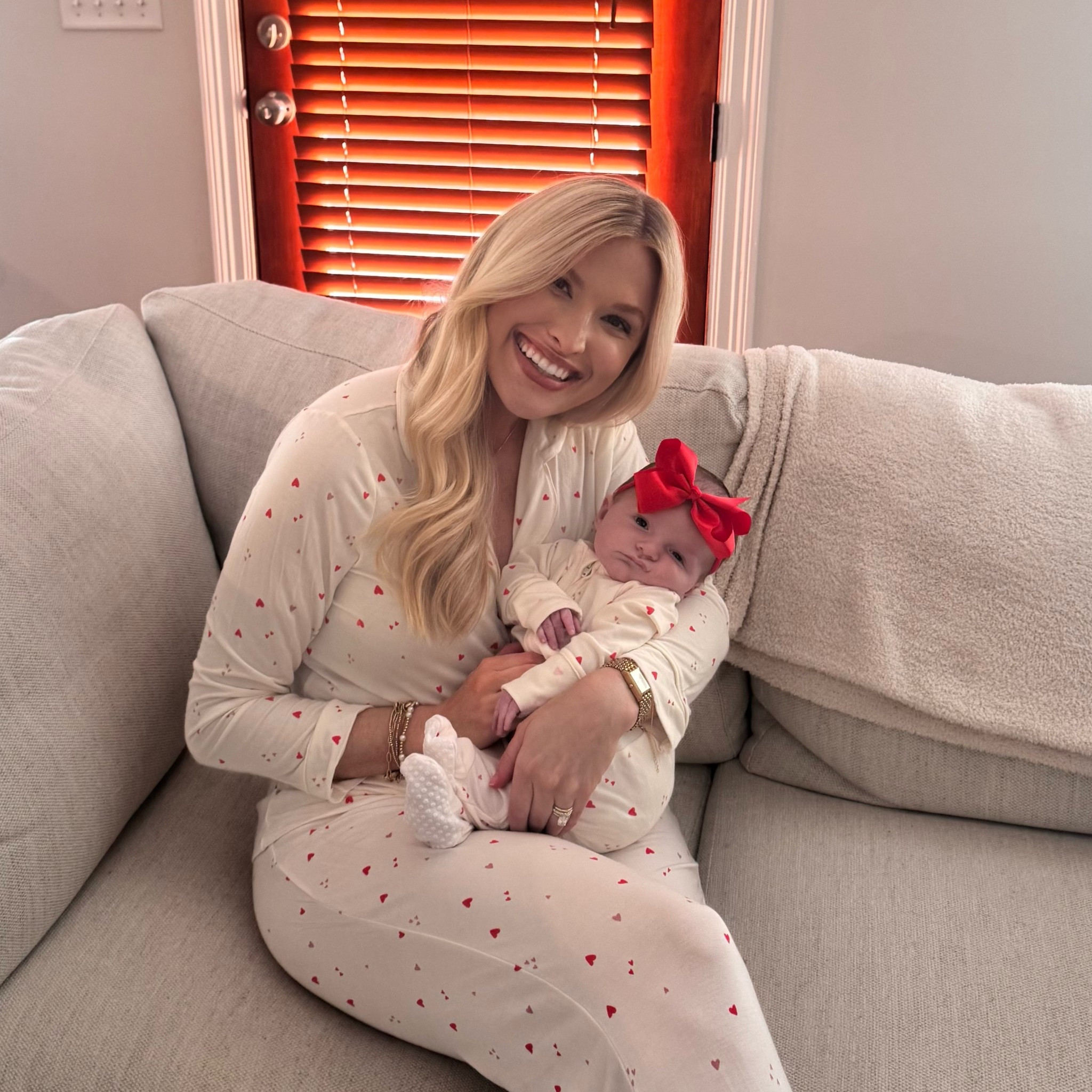 Your sign to do matching Valentine’s Day PJs with your baby❤️💗❤️💗

#LTKKids #LTKdayinmylife #LTKValentine