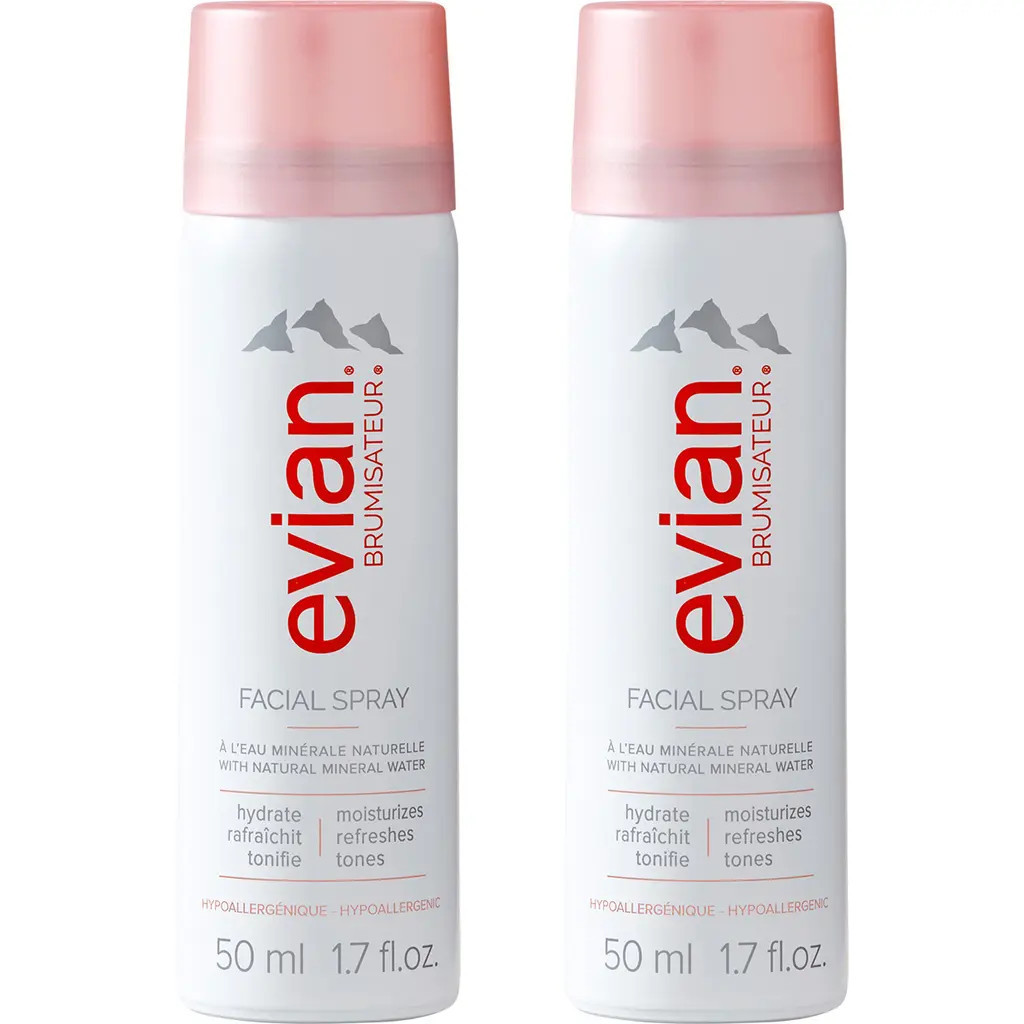 Evian ® Mini Facial Water Spray Duo at Nordstrom Rack, Size 1.7 Oz | Nordstrom Rack