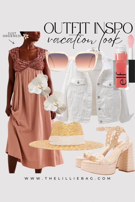 Vacation night look! FP dress comes in 3 colors - just ordered for my trip!

Vacation outfit. Summer dress. Sandals. Beach hat. Maxi dress. 

#LTKSeasonal #LTKFindsUnder50 #LTKFindsUnder100