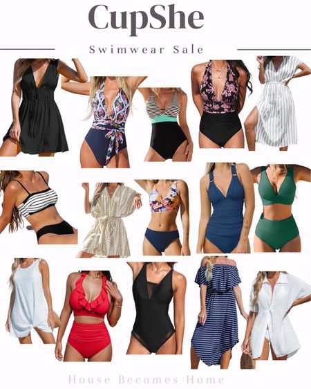 Cupshe swimwear sale! Love their suits and coverups 

#LTKSeasonal #LTKOver40 #LTKActive