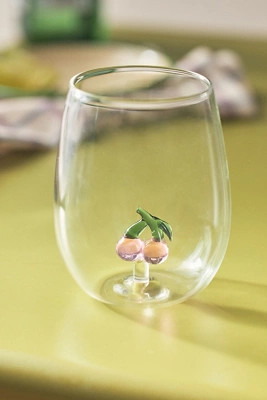 Cheerie Icon Stemless Wine Glass | Anthropologie (US)