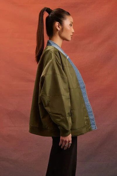 Rebel Moon Quilted Kimono Jacket | Forever 21 (US)