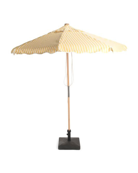 7ft The Market Monaco Striped Umbrella With Carry Bag | TJ Maxx