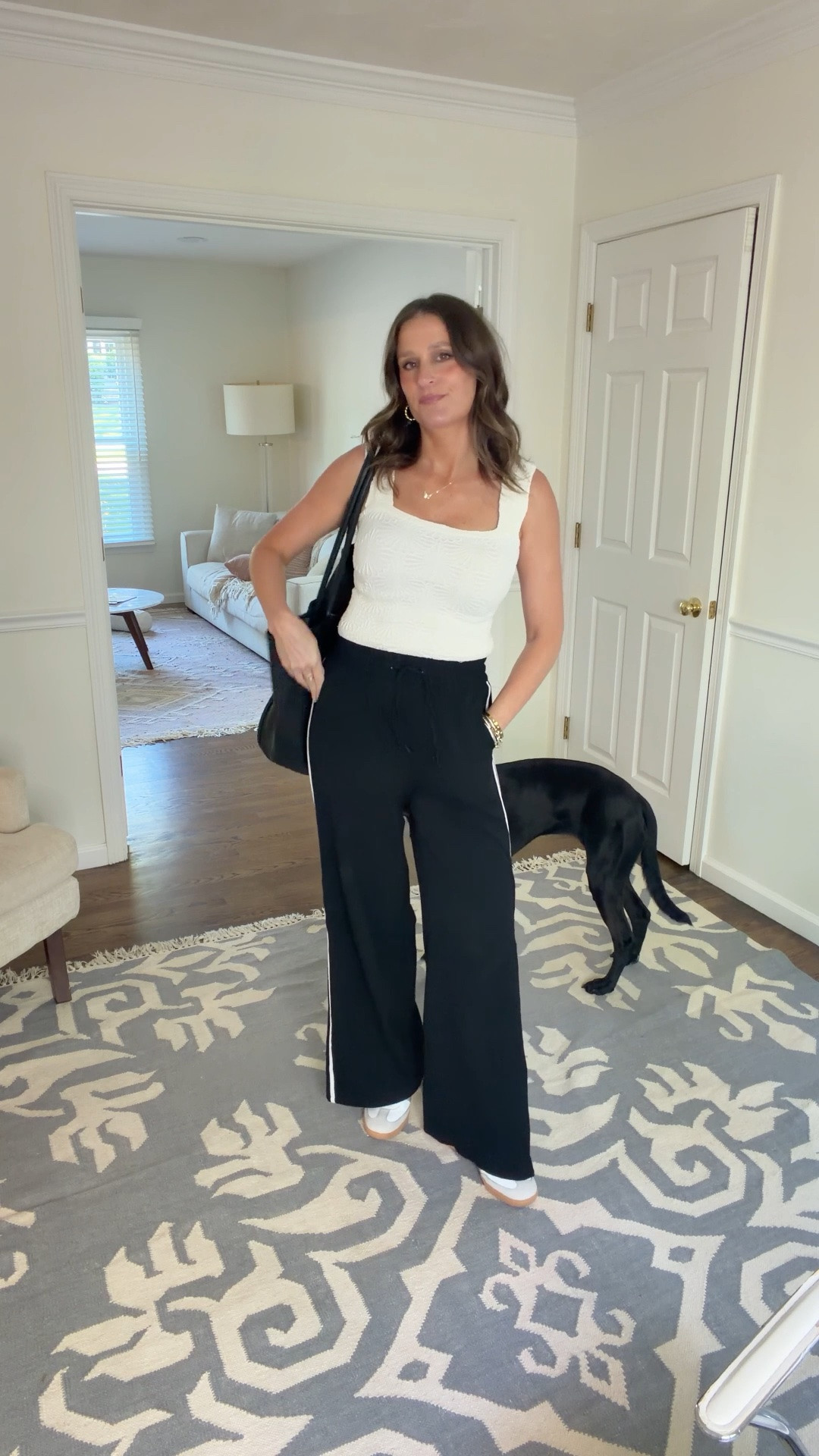 Outfit of the day. A cute, sporty look for working from home then baseball mom duties. Also, I’ve had this Amazon tote for several months and love it!

#LTKootd #LTKmomlife #LTKOver40