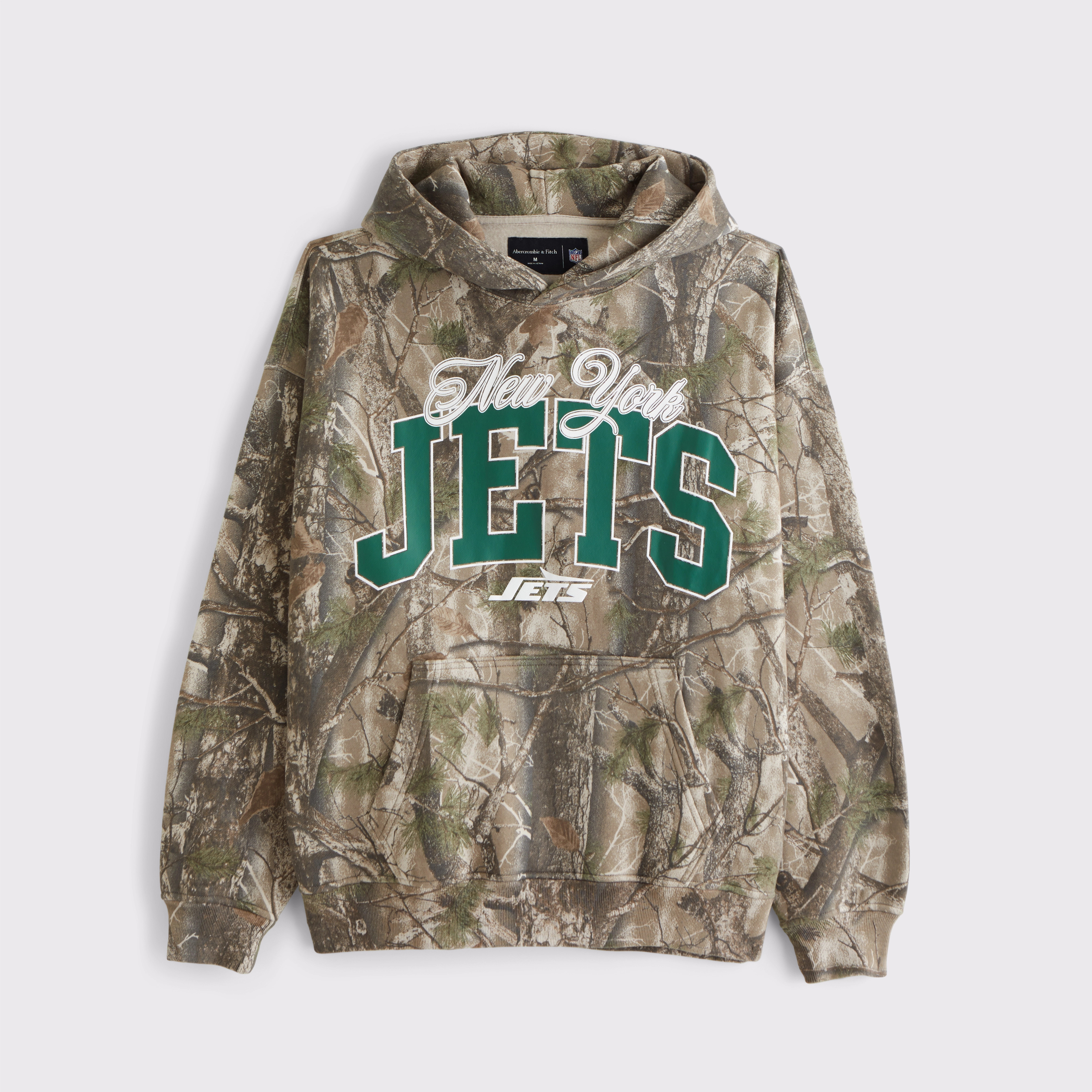 New York Jets Graphic Popover Hoodie | Abercrombie & Fitch (US)