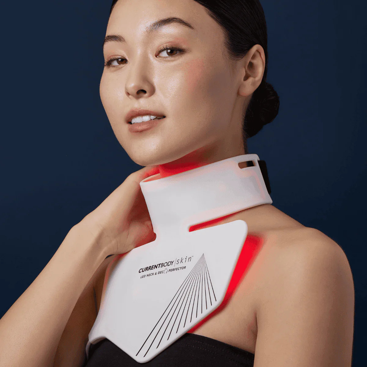 LED Neck and Dec Perfector | Chest Wrinkle Treatment | CurrentBody Skin US | Currentbody US & Canada