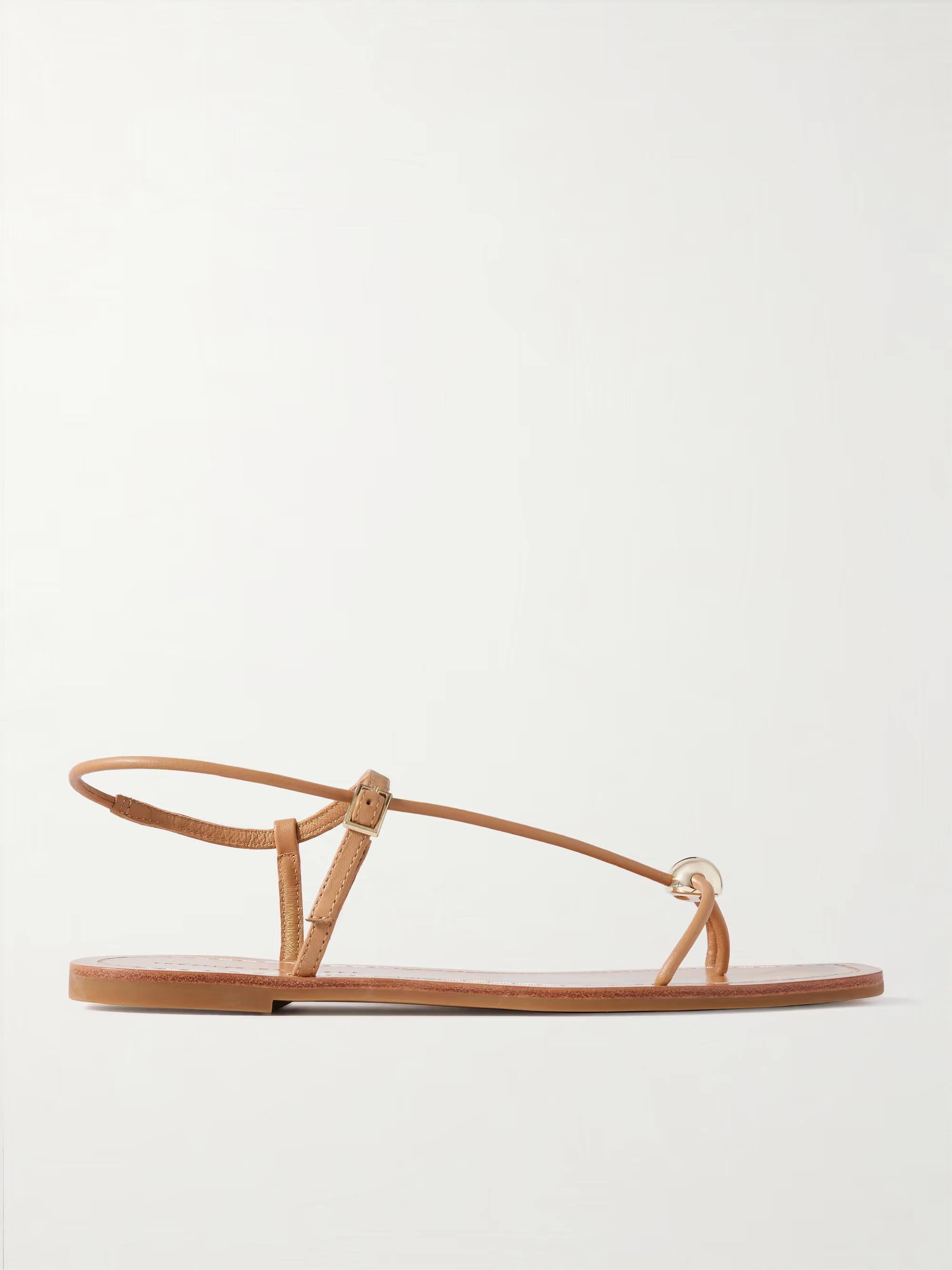Lara embellished leather sandals | NET-A-PORTER (US)