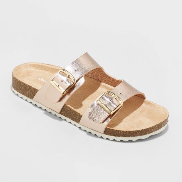 Kids' Drew Slip-On Footbed Sandals - Cat & Jack™ | Target