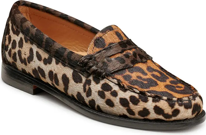 Whitney Genuine Calf Hair Penny Loafer (Women) | Nordstrom