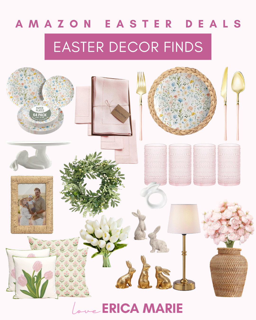 Amazon has some adorable Easter decor right now that I keep coming back to. Great for centerpieces, entryways, or even little Easter displays. 

 #LTKSeasonal #LTKHome #LTKSaleAlert