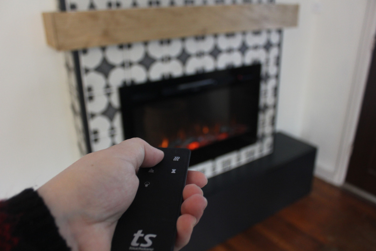 We've had a fireplace insert in each of our last two homes, and let me tell you—the vibes are immaculate. This Touchstone electric fireplace gives off that perfect cozy ambiance, with realistic flames and a gentle heater to make chilly days feel a lot warmer. Plus, it’s so sleek and easy to install, we use it year-round, even when we just want to enjoy the glow without the heat! 

 #LTKHome