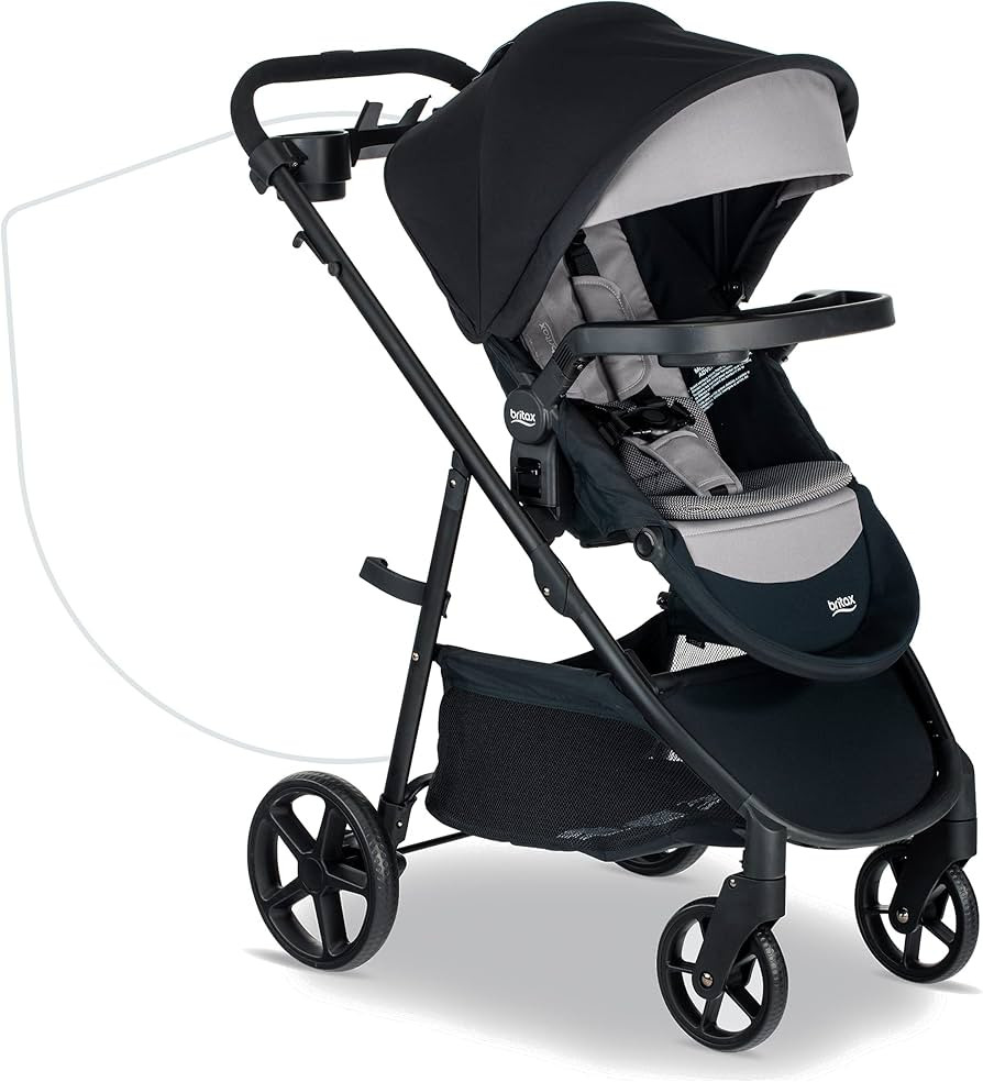 Britax Brook+ Modular Baby Stroller, Ultra-Lightweight Infant and Toddler Stroller with SafeWash ... | Amazon (US)