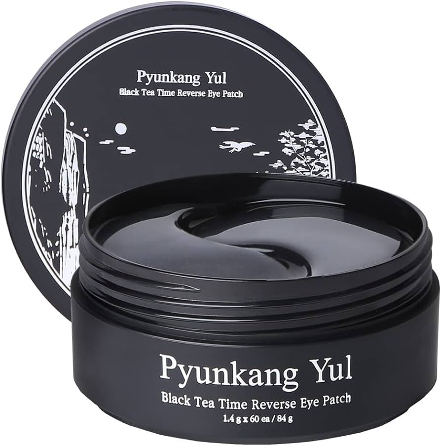 PYUNKANG YUL Black Tea Time Reverse Eye Patch - Reduces Puffy Eyes, Fine Lines, Under Eye Bags, F... | Amazon (US)