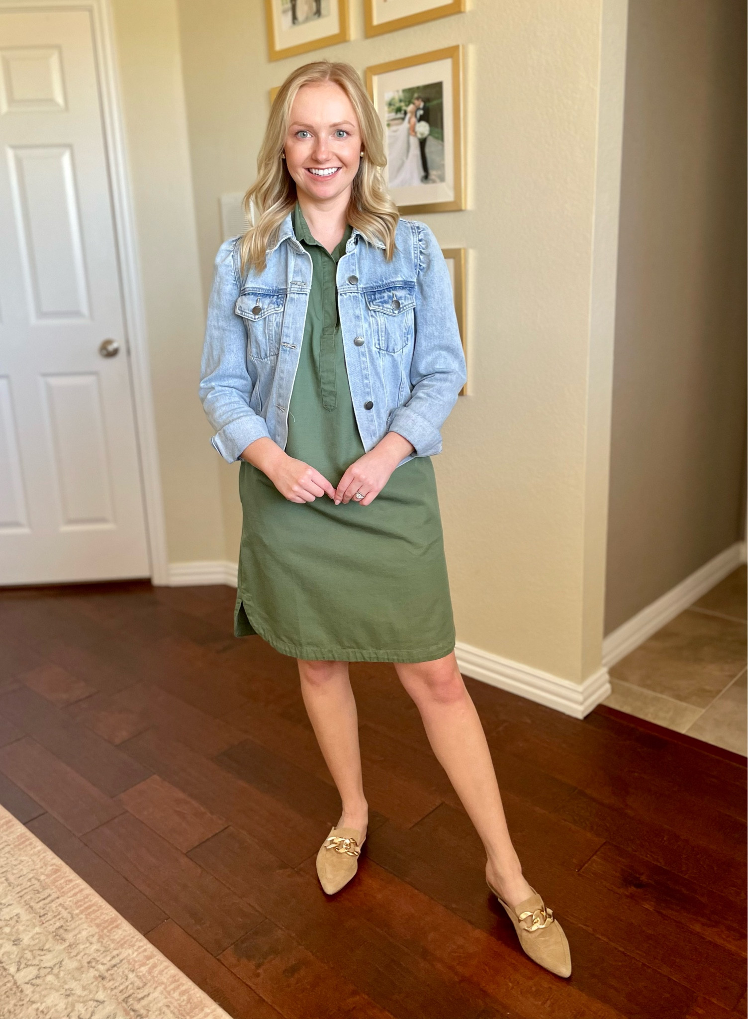 Wearing an XS regular in dress | teacher outfit, workwear, work dress, teacher dress, spring workwear, casual dress 

#LTKunder50 #LTKSeasonal #LTKFind