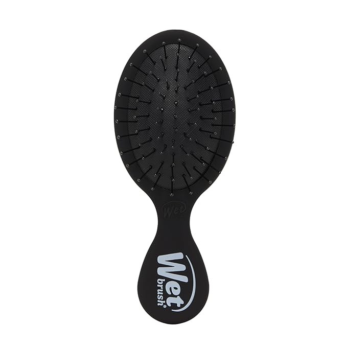 Wet Brush Mini Detangler Hair Brush, Black Frost, Detangling Travel Hairbrush, Ultra-Soft Intelli... | Amazon (US)