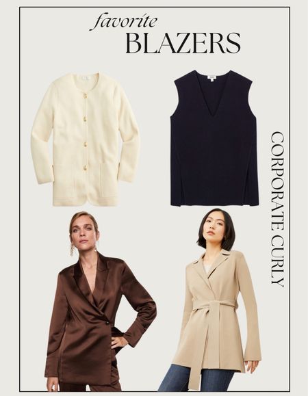 Favorite blazers | workwear 

#LTKstyletip #LTKworkwear #LTKSeasonal