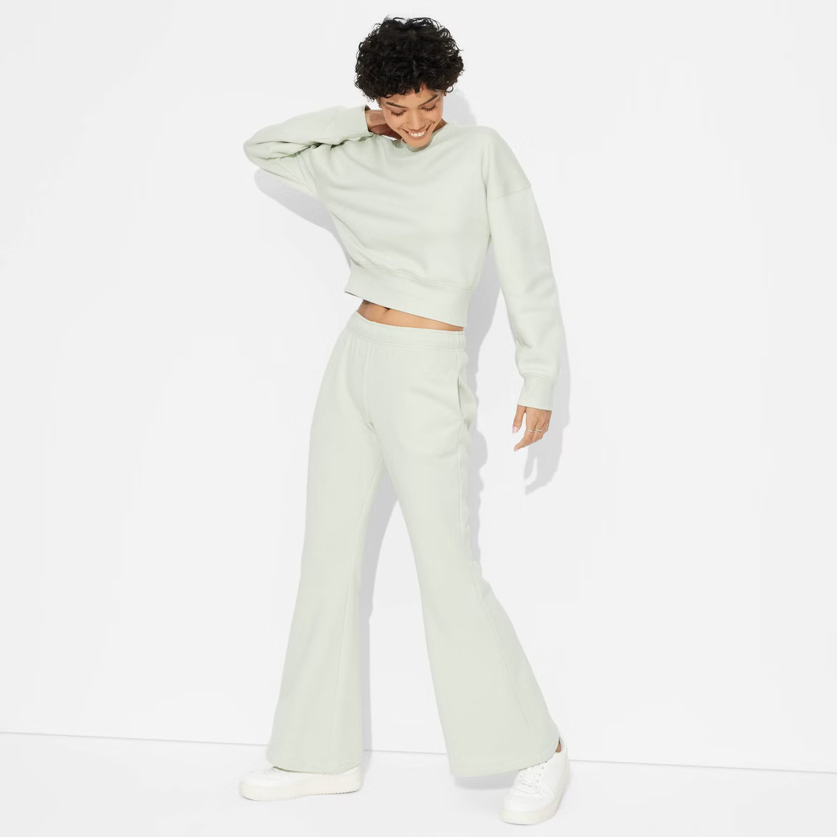 Women's Cropped Sweatshirt - Wild Fable™ | Target