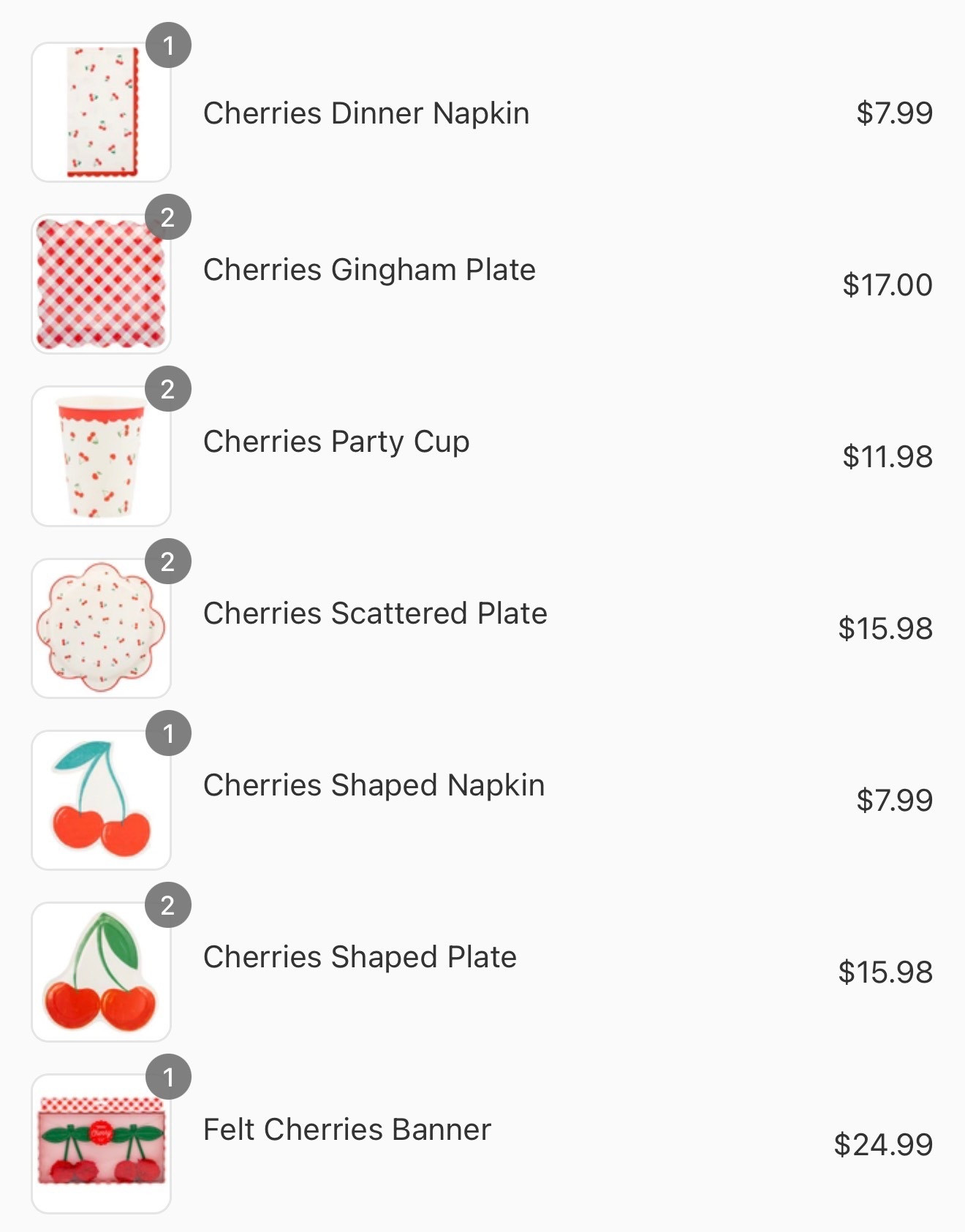 Just ordered for my daughter birthday party 🍒 on sale You can also use my code JamieT10 

#LTKSaleAlert #LTKKids