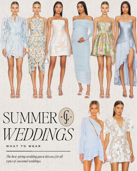 Beautiful wedding guest dresses for the summer. #weddingguest #summerdresses

#LTKWedding #LTKSeasonal