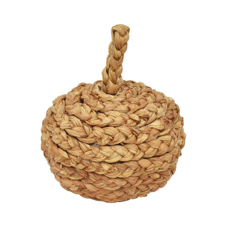 4.3-in Harvest Brown Corn Husk Pumpkin, Tabletop Decoration, Way to Celebrate | Walmart (US)