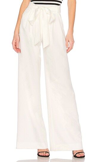 MILLY Trapunto Trouser in White | Revolve Clothing (Global)