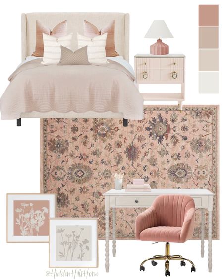 Teen girls bedroom mood board, bedroom design, girls bedroom inspo, cute teen girls bedroom #teen

#LTKkids #LTKsalealert #LTKhome