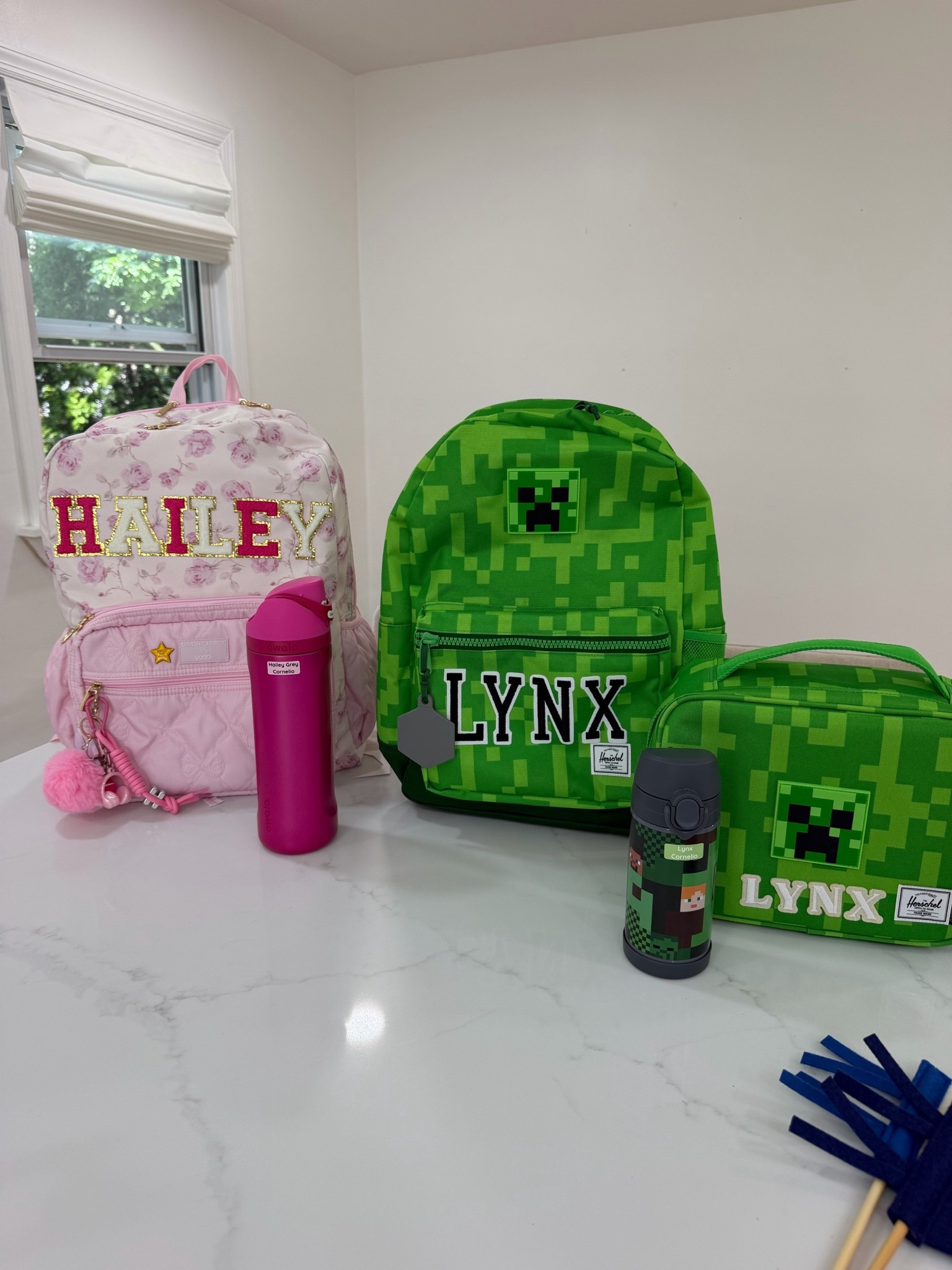 Sharing Lynx and Hailey’s backpack below