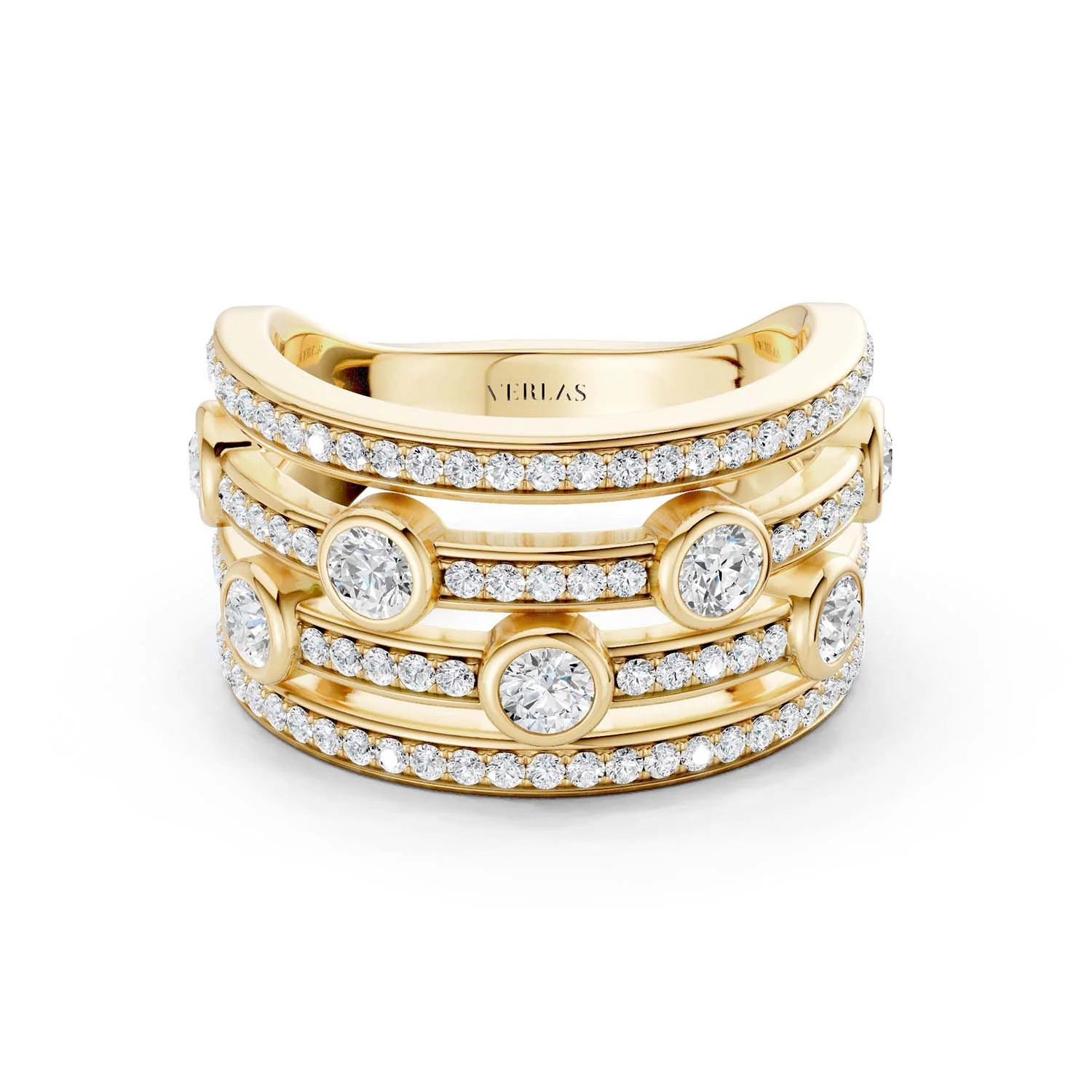 2x2 Tier Smitten Ring | VERLAS